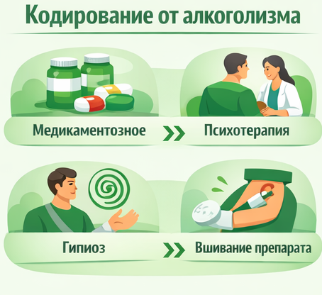 кодирование от алкоголизма в Белореченске Санати